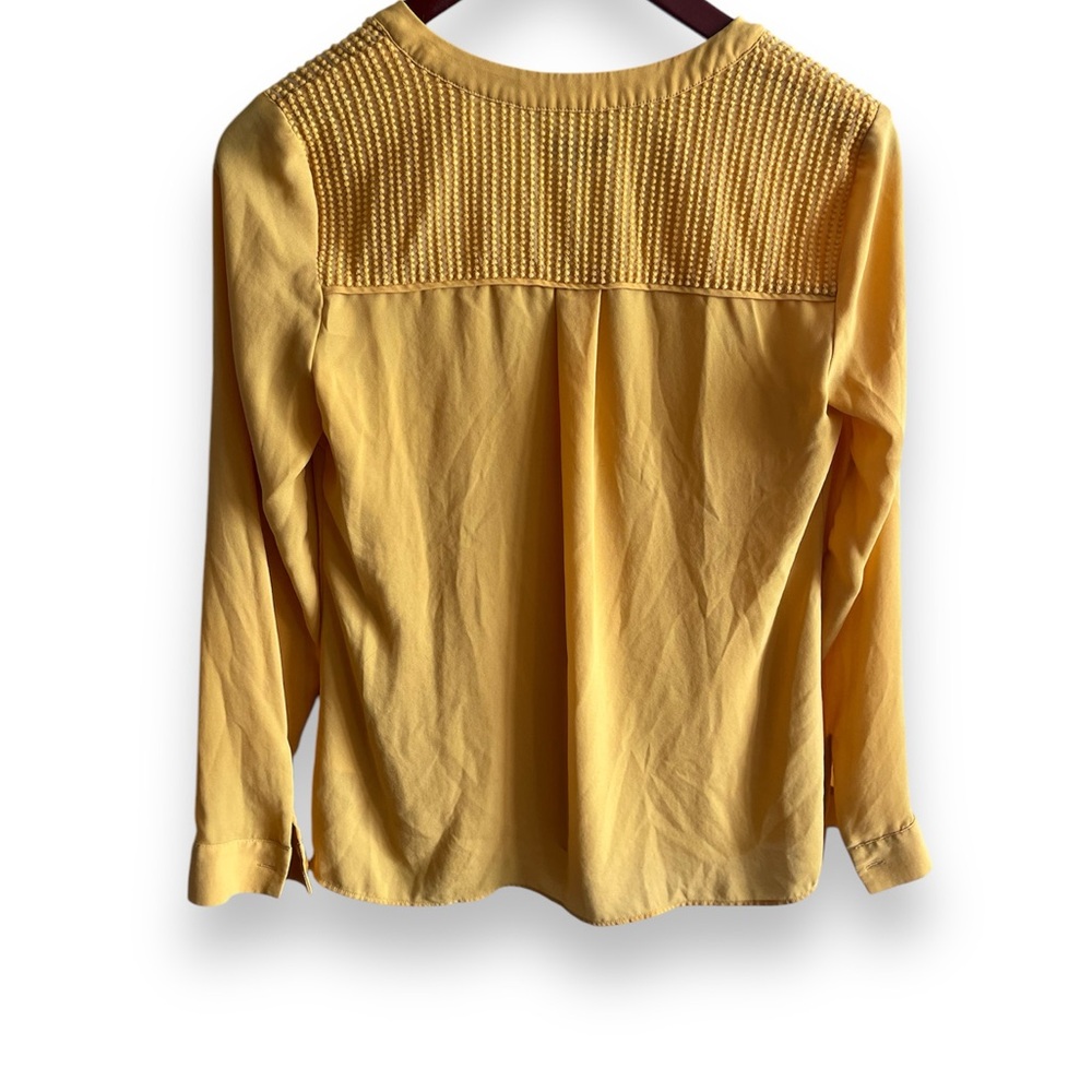 Talbots Yellow Top - Picture 3 of 7